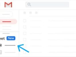 Come sbarazzarsi della funzione Google Meet nell'app Gmail