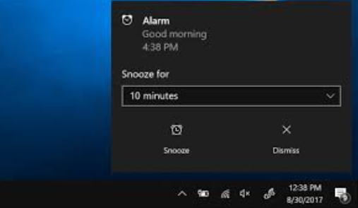 Come impostare un allarme su Windows 10