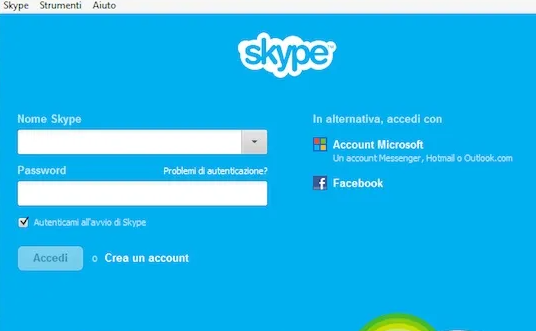 Impedire l'avvio di Skype senza la tua autorizzazione in Windows 10