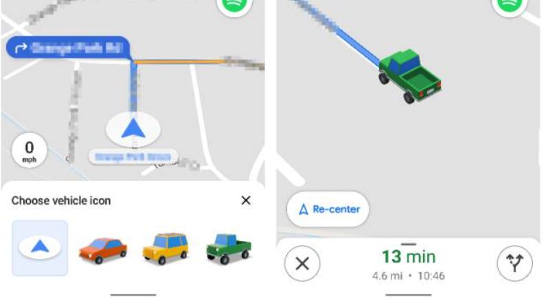 Google Maps, come modificare la freccia di navigazione