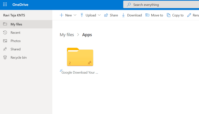 Come trasferire i dati di Google Drive su OneDrive