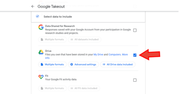 google takeout