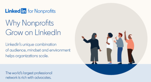 LinkedIn per le organizzazioni non profit: una bella infografica