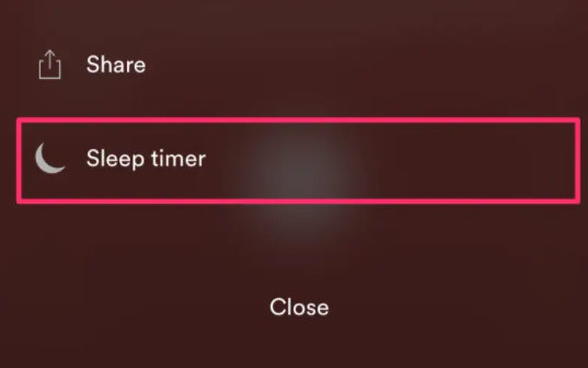 Come impostare un timer di spegnimento su Spotify