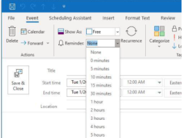 Come utilizzare i promemoria in Microsoft Outlook