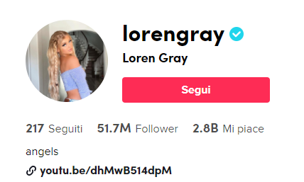 Loren Gray tiktok