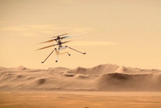 L'elicottero della NASA su Marte è pronto per entrare in azione