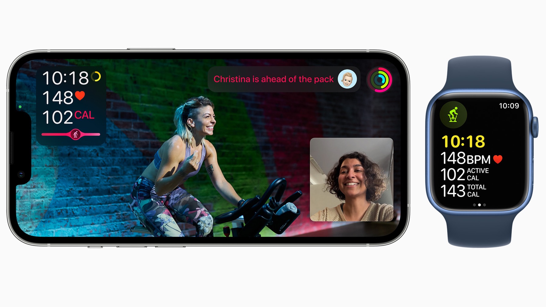Gli utenti di Apple Fitness+ potranno allenarsi con amici e familiari con SharePlay