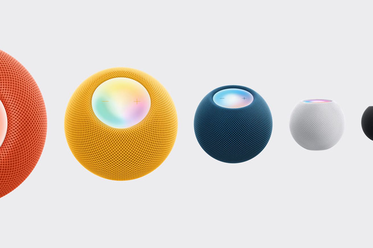 Arrivano gli Apple HomePod Mini giallo, arancione e blu