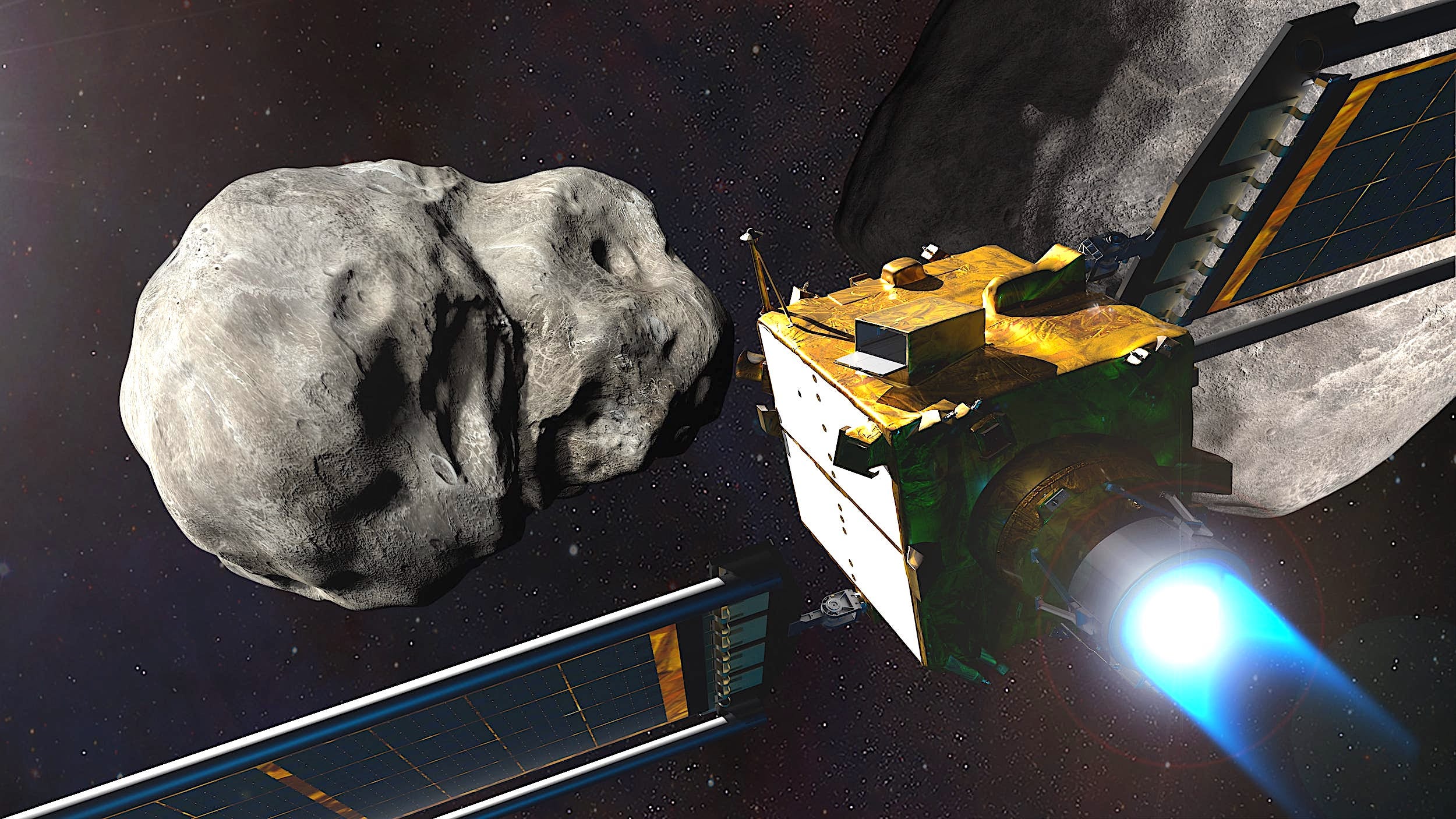 La NASA sta lanciando una sonda che si schianterà contro un asteroide