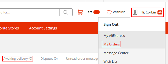Come monitorare il tuo ordine AliExpress