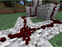 Come utilizzare la pietra rossa in Minecraft