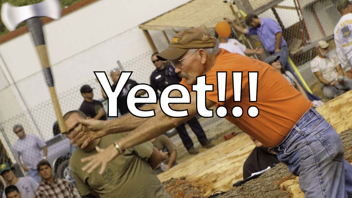 Cosa significa "Yeet" e come lo si usa?
