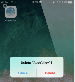 Come rimuovere il profilo AppValley dalle impostazioni