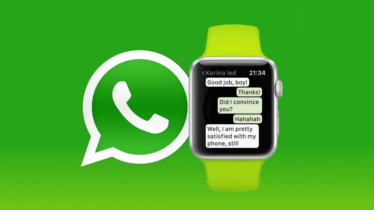 Come usare WhatsApp su Apple Watch