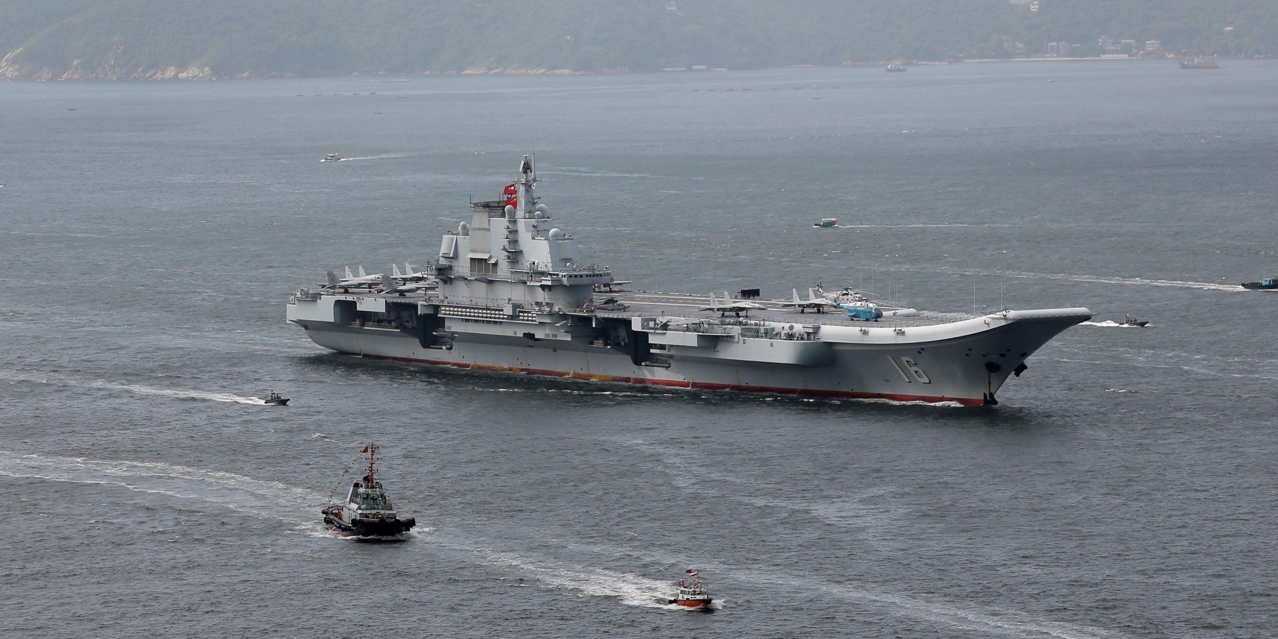 La prima portaerei cinese ha potenziato la sua capacità di combattimento