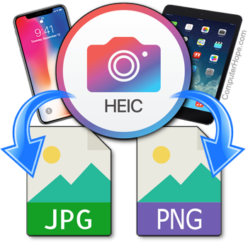Come convertire le immagini HEIC in JPEG o in un altro formato