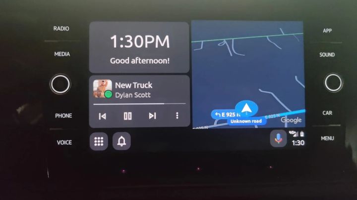 Android Auto ti consentirà di dividere lo schermo