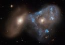 Hubble individua uno strano "triangolo spaziale" pieno di baby stelle