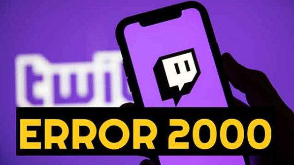 errore di rete Twitch 2000