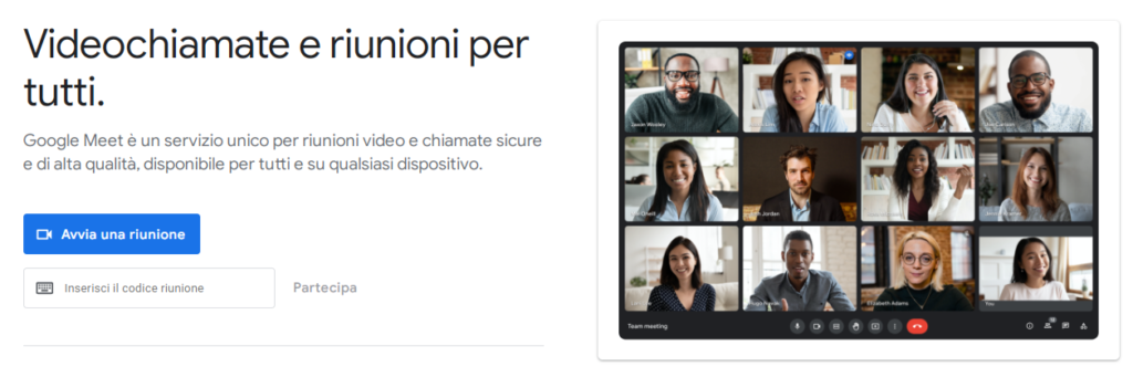 google meet come funziona