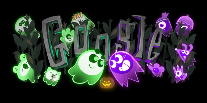 giochino di Halloween di Google