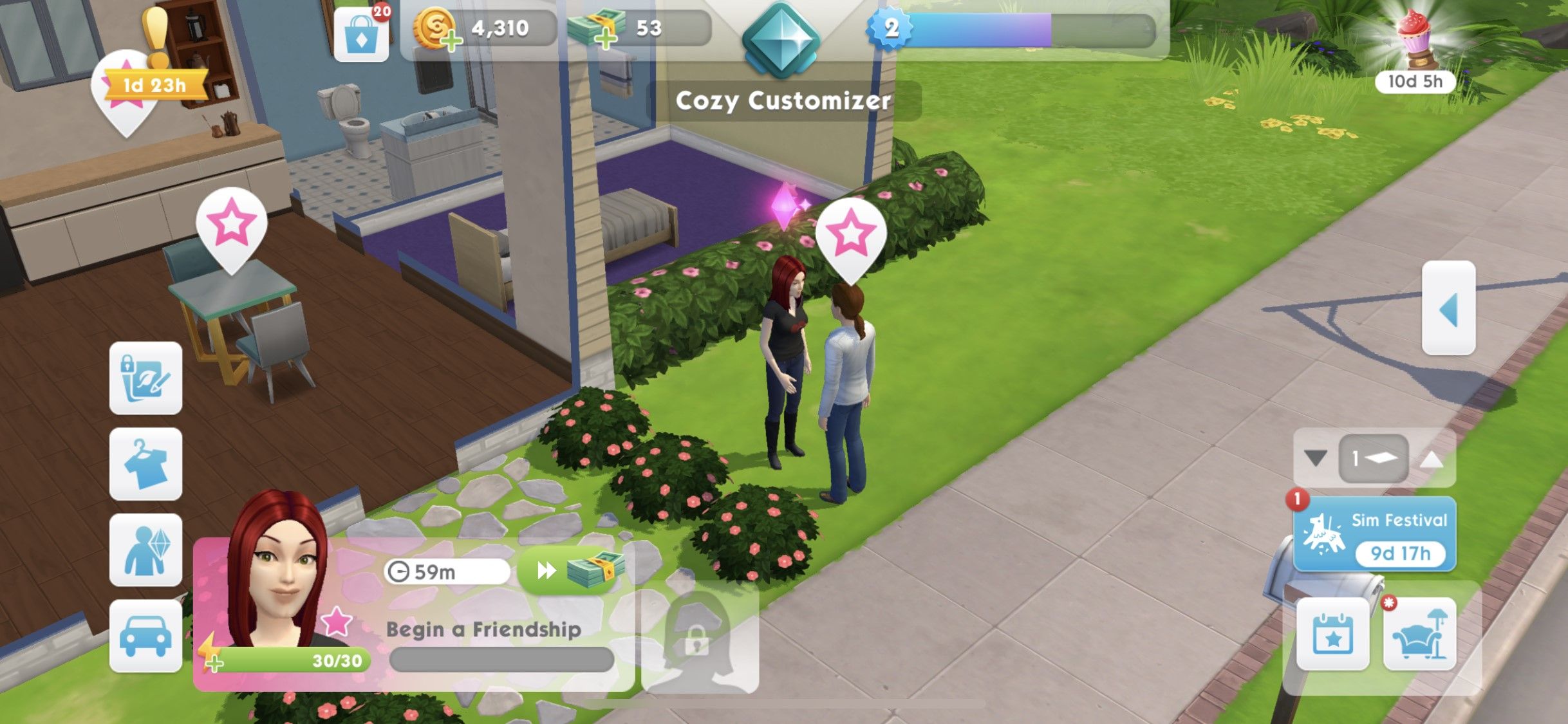 Giocare a The Sims sul cellulare