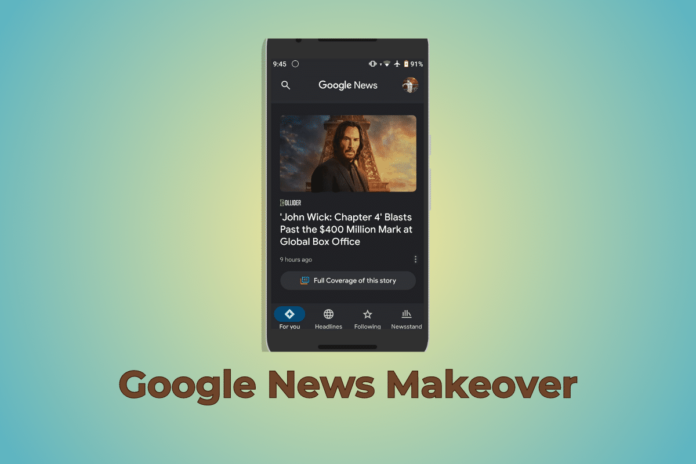 Google News Finally Gets a Revamp with Material You 