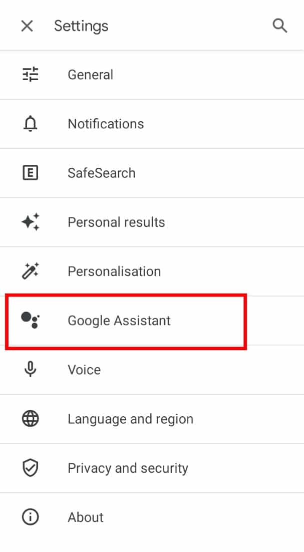 Tocca l'Assistente Google. Posso scaricare più voci per il mio Assistente Google?