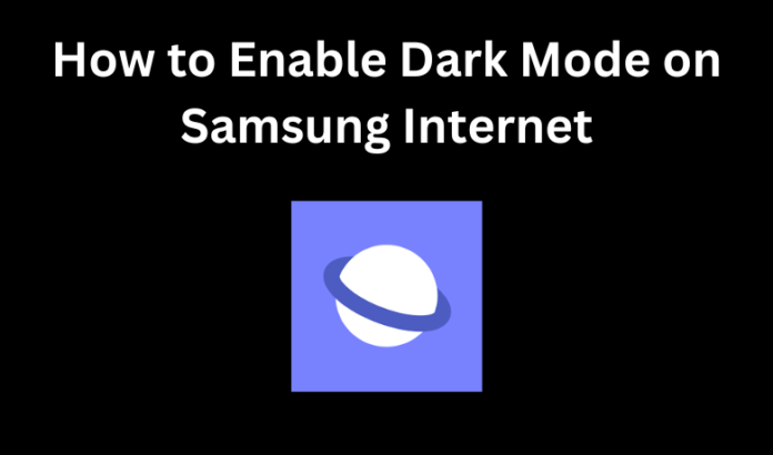 Samsung Internet Dark Mode