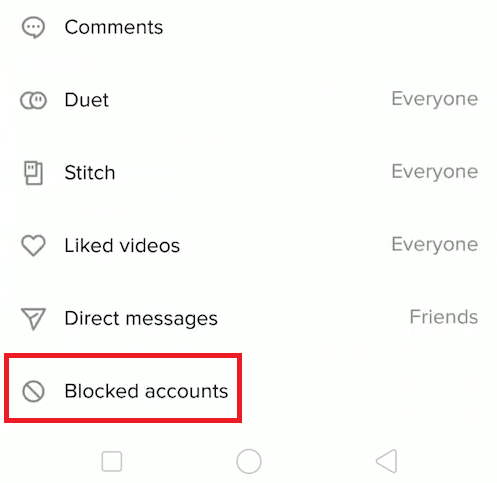 Account bloccati su TikTok