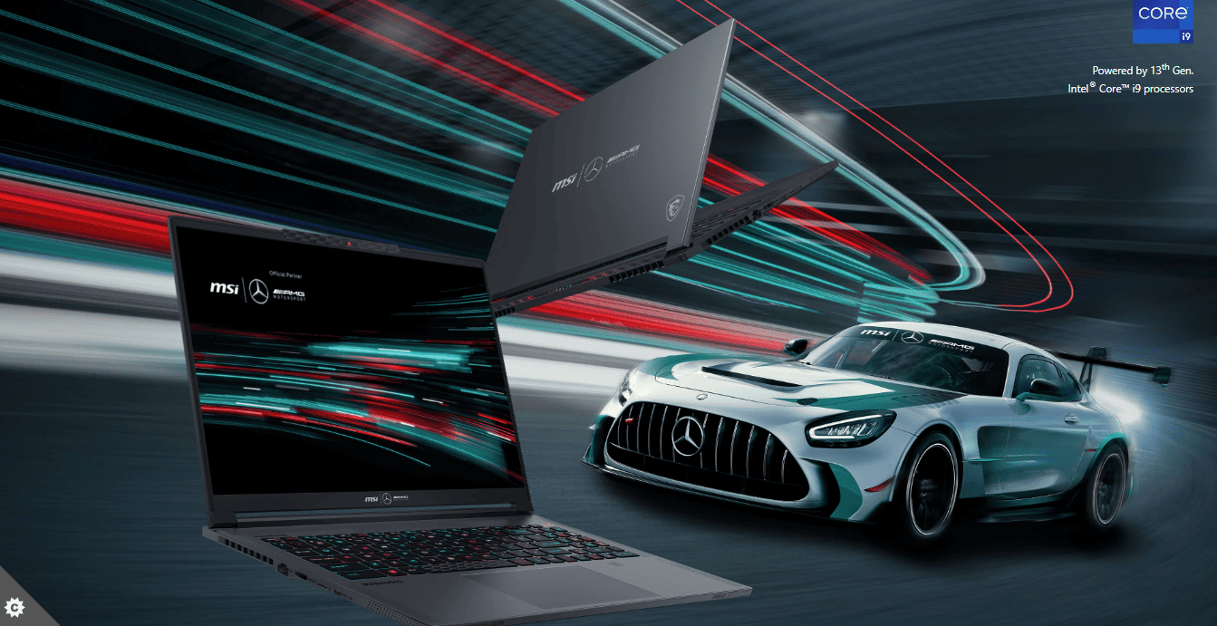 MSI collabora con Mercedes per portare un nuovo laptop da gioco