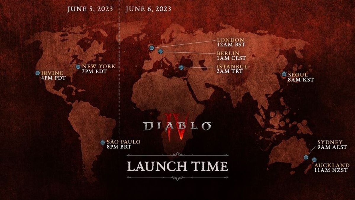 Ora di lancio di Diablo 4
