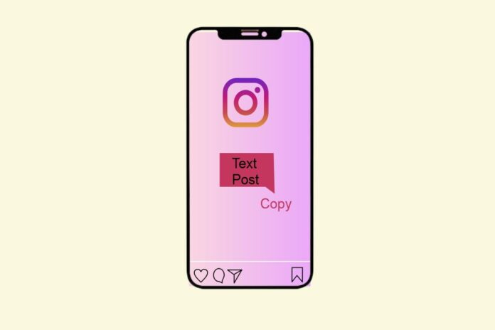 How to copy text from instagram post on Iphone