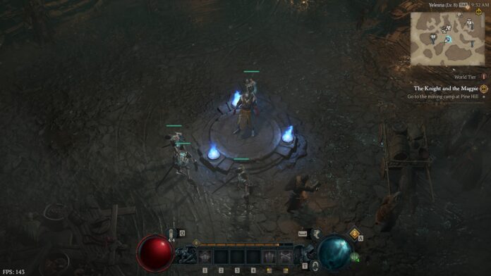 Mostrando FPS su schermo in Diablo 4 su PC