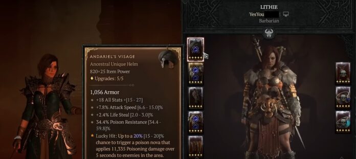 Diablo IV: il fortunato giocatore trova uno degli oggetti più rari e potenti del gioco
