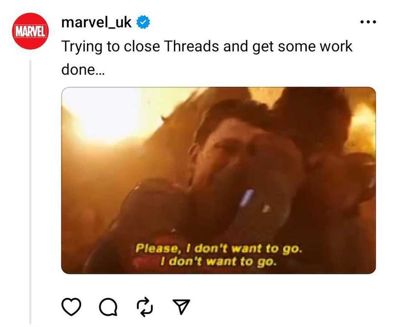 Marvel_UK Spider-Man spolvera la scena di Avengers: Infinity War