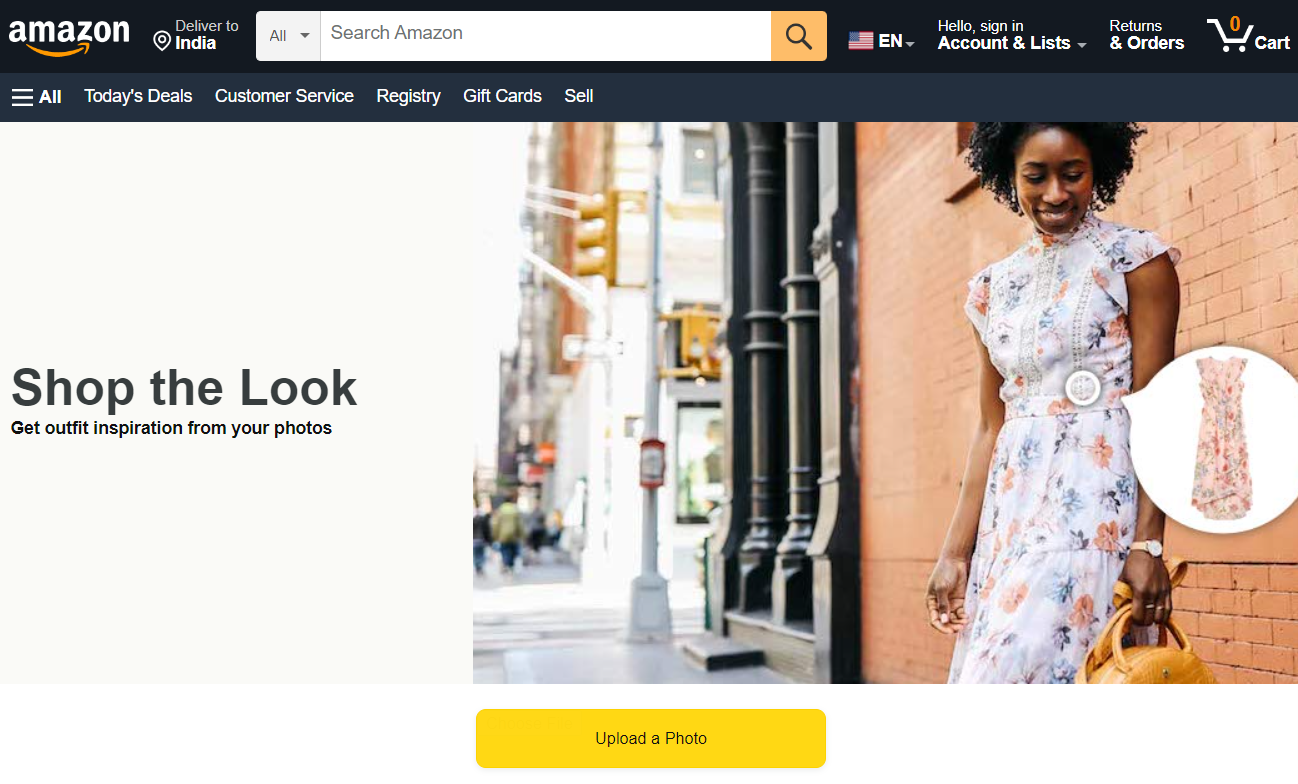 Amazon StyleSnap | come trovare i vestiti visti nelle serie tv
