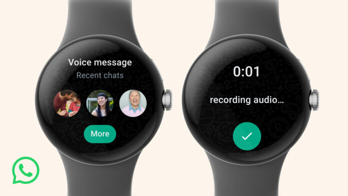 La nuova app WhatsApp per Wear OS 3