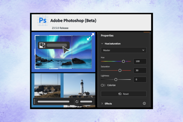 Photoshop Beta Features
