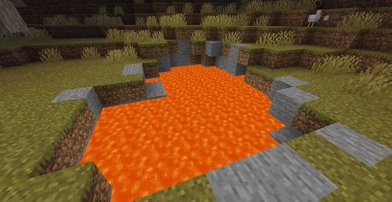 Minecraft Lava