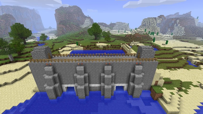 Porta d'acqua di Minecraft