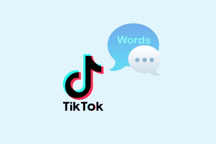 How to bleep out words on tiktok
