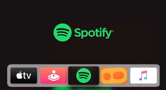 Spotify on Apple TV-App Store