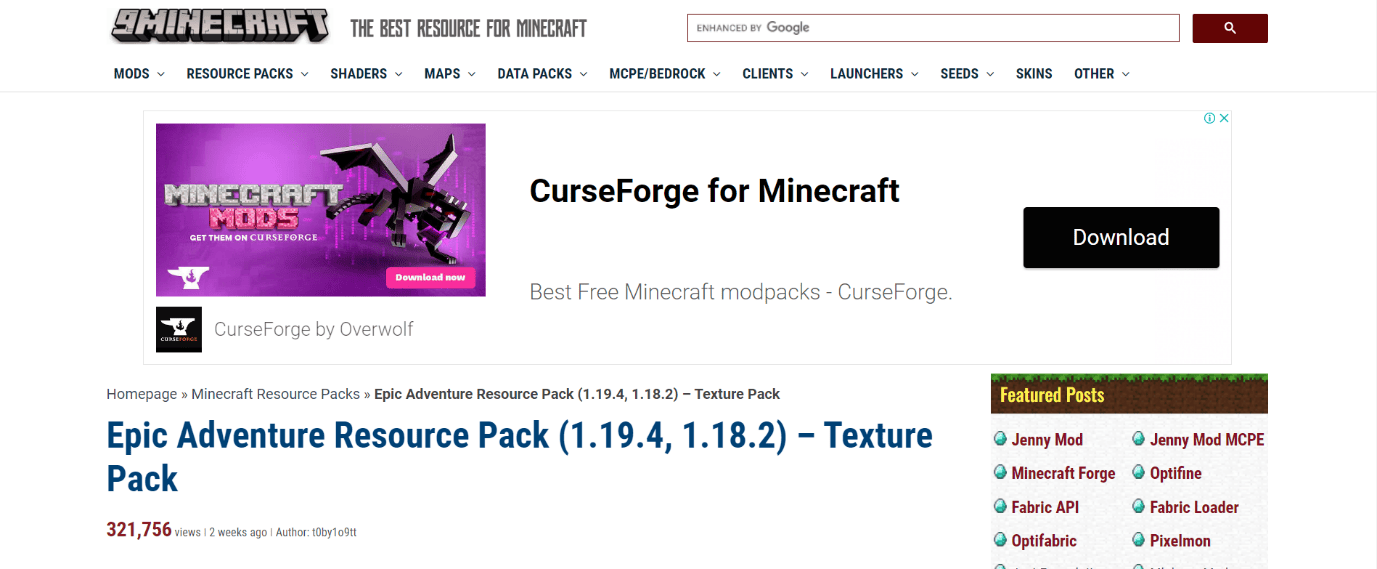 Avventure epiche | i migliori pacchetti di texture realistiche di Minecraft edizione bedrock