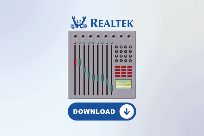 Realtek Audio Console Download