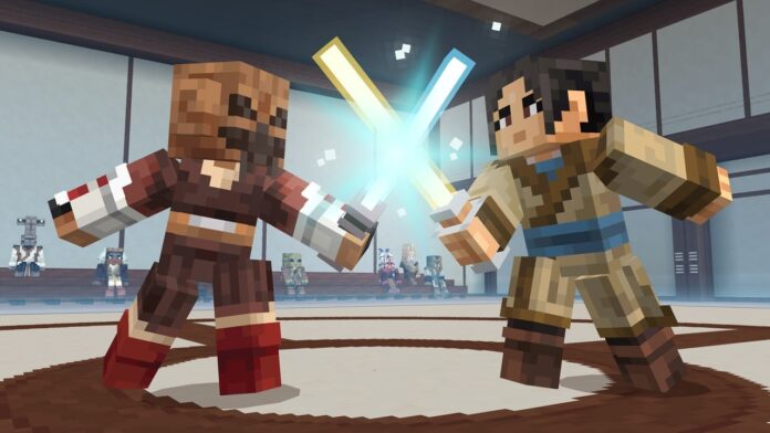 Star Wars: La Via degli Jedi è ora disponibile in Minecraft
