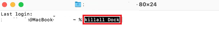 Digita killall dock