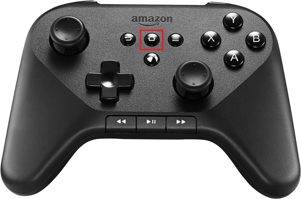 Tieni premuto il pulsante Home per connettere il controller al Firestick