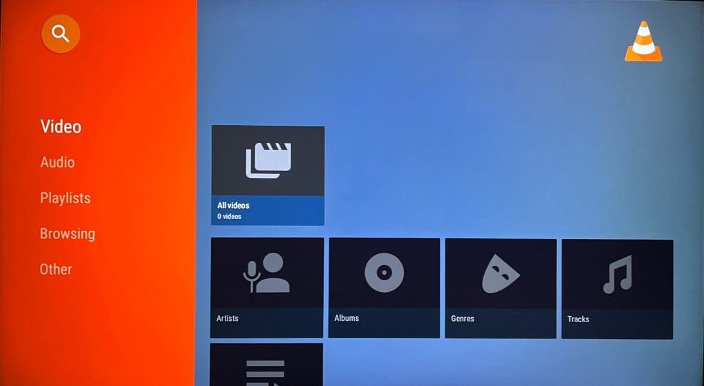 Lettore multimediale VLC su Android TV